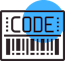 Icon QRCode et code à barres